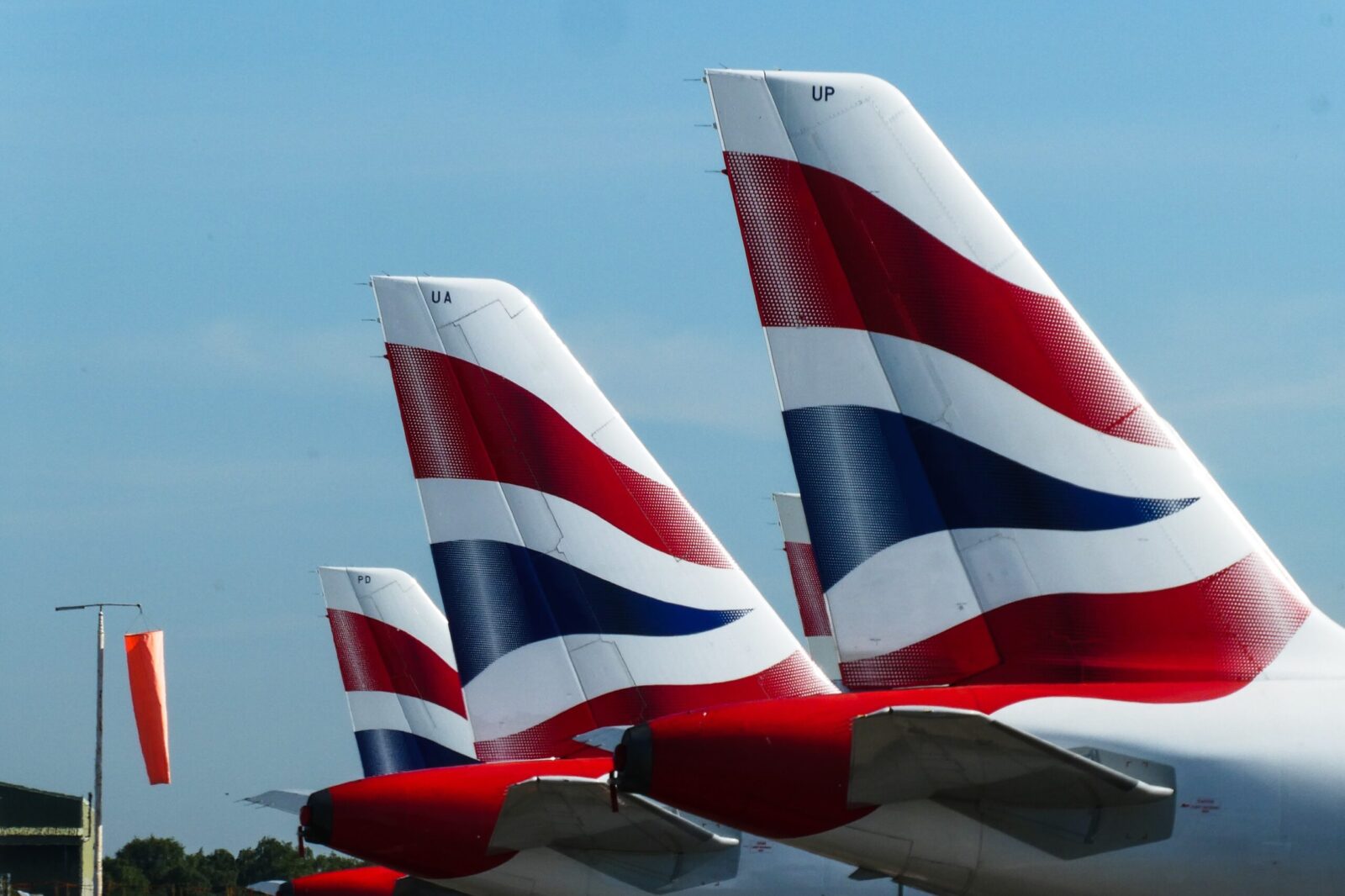 BA tailfins